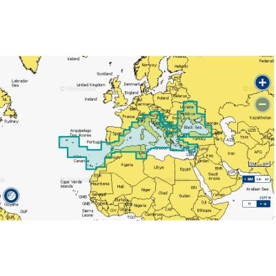Navionics Gold Haritası Detaylı Genel Türkiye (43XG)